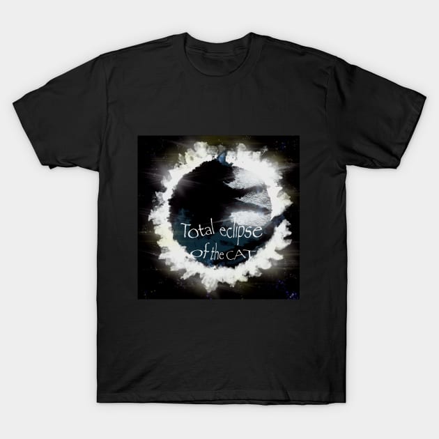 Total Eclipse of the Cat T-Shirt by TAP4242